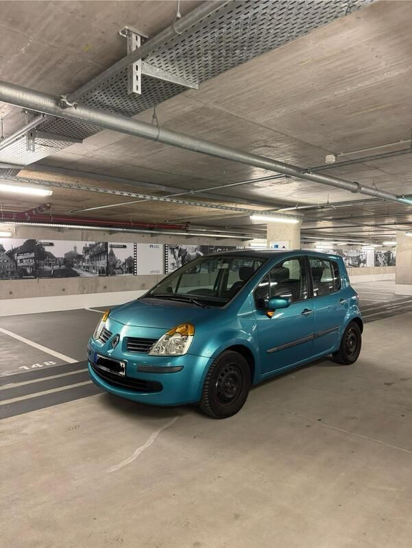 Blau Gebraucht 2005 Renault Modus Van / Kleinbus | 1.200 € (Fairer Preis) - Bild 1/4
