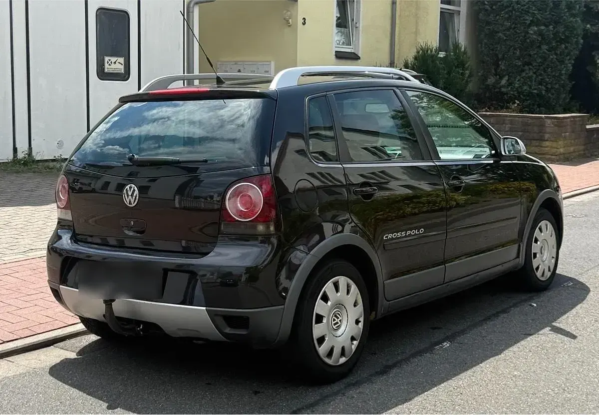 Gebraucht VW Polo Cross 101 PS (74 kW) 2007 Schwarz Kleinwagen