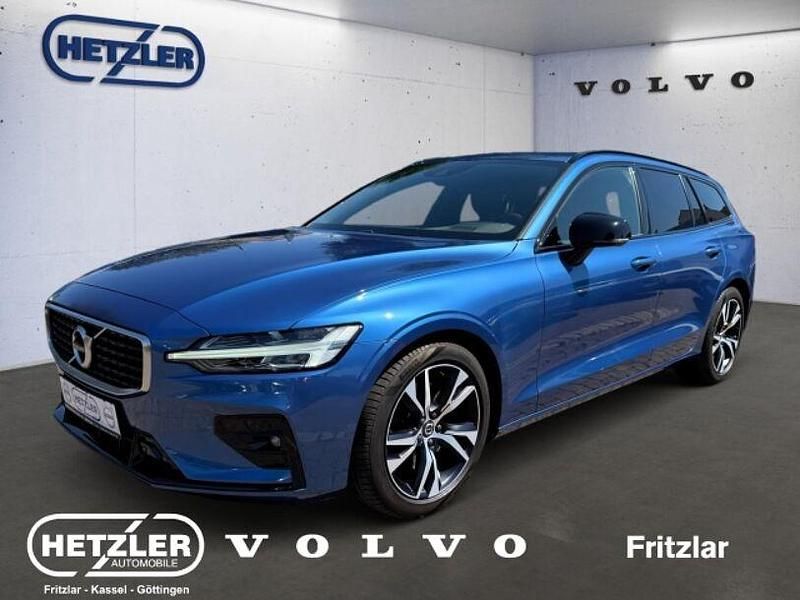Blau Gebraucht 2020 Volvo V60 R-Design Kombi | 38.450 € - Bild 1/4