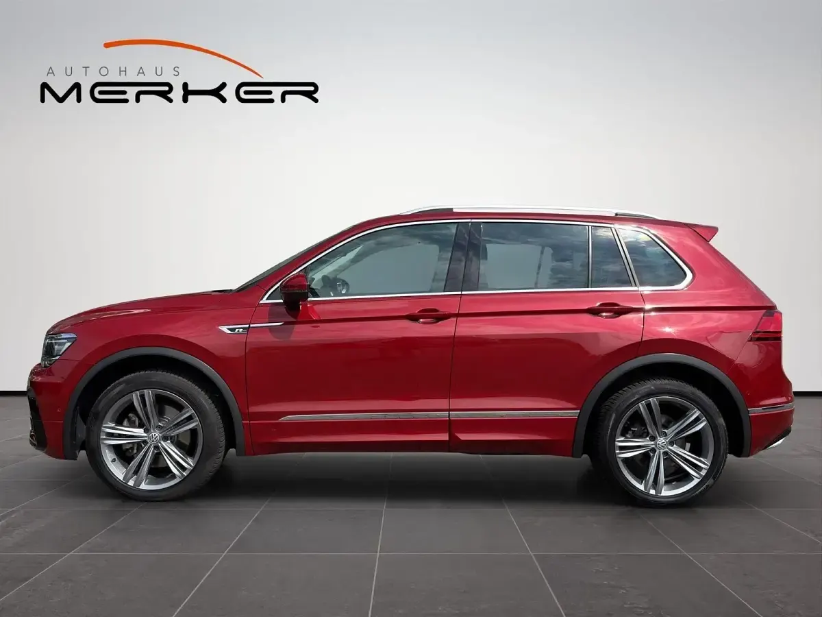 Gebraucht VW Tiguan Highline 239 PS (175 kW) 2018 Rot SUV