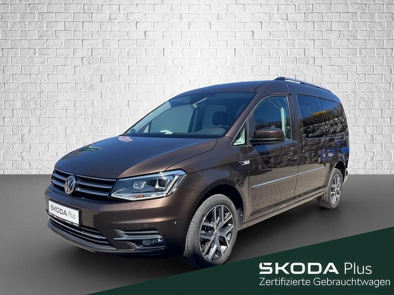 Gebraucht VW Caddy Maxi Highline 150 PS (110 kW) 2020 Braun Van / Kleinbus