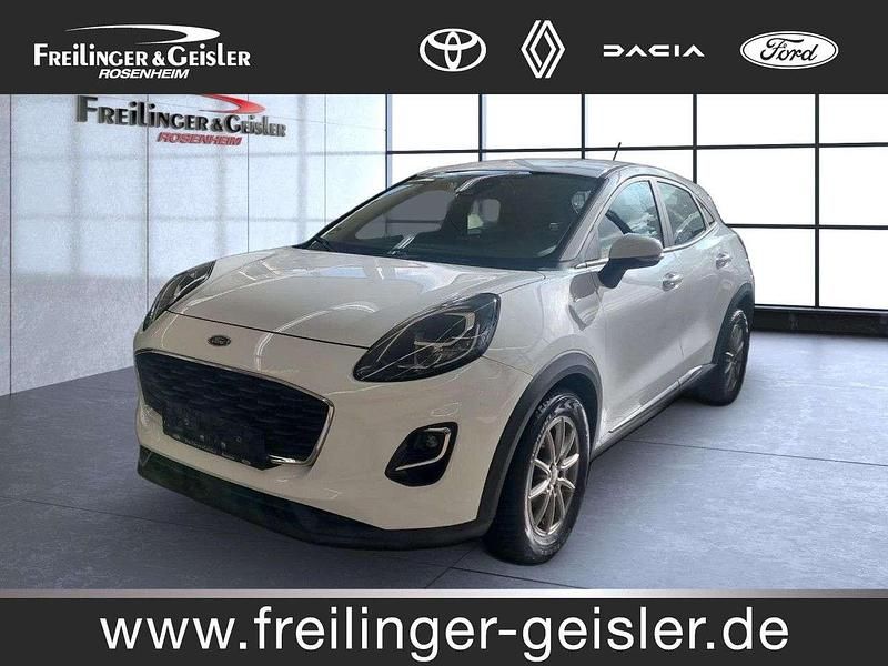Weiß Gebraucht 2021 Ford Puma Gen-E Cool & Connect SUV | 18.990 € - Bild 1/4