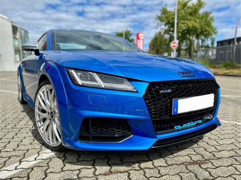 Blau Gebraucht 2017 Audi TTS Ambiente Coupé | 34.990 € (Fairer Preis) - Bild 1/4