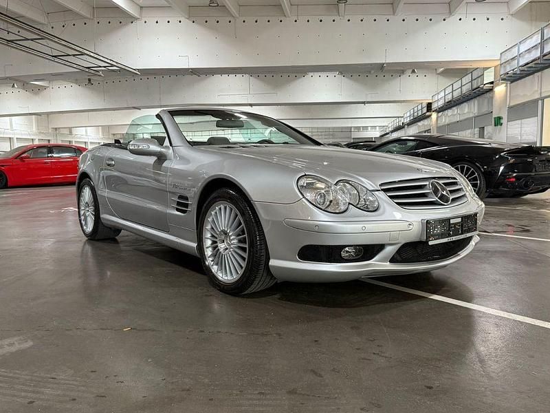 Gebraucht Mercedes SL55 AMG AMG 500 PS (367 kW) 2002 Silber Cabrio
