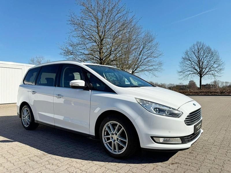 Gebraucht Ford Galaxy Titanium 209 PS (153 kW) 2016 Weiß Van / Kleinbus