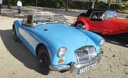 Blau Gebraucht 1960 MG 1600 Cabrio | 26.999 € - Bild 1/4