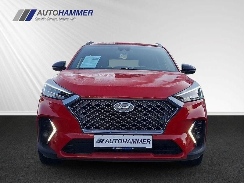 Gebraucht Hyundai Tucson N Line 177 PS (130 kW) 2019 Rot SUV