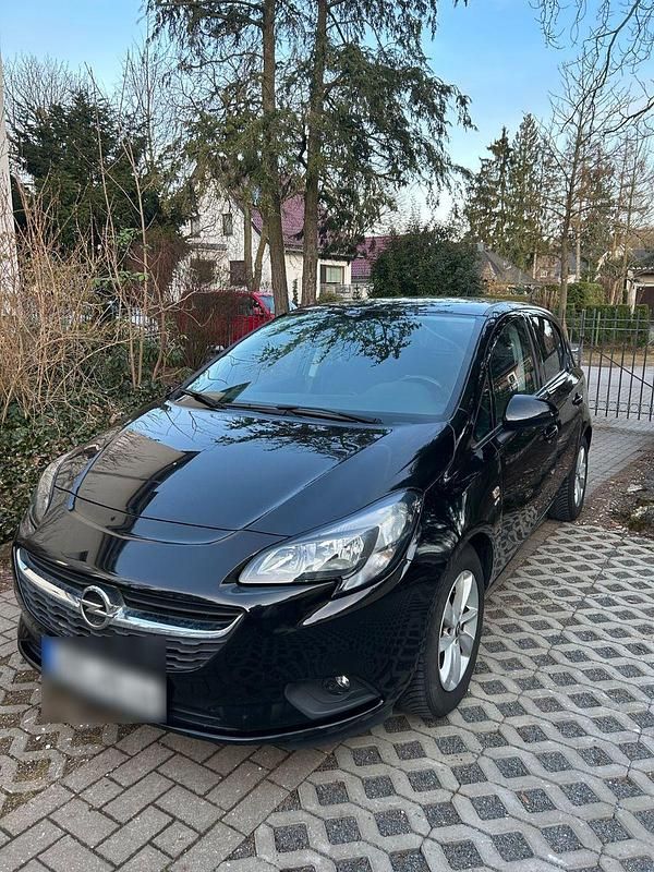 Gebraucht Opel Corsa Edition 90 PS (66 kW) 2017 Schwarz Kleinwagen