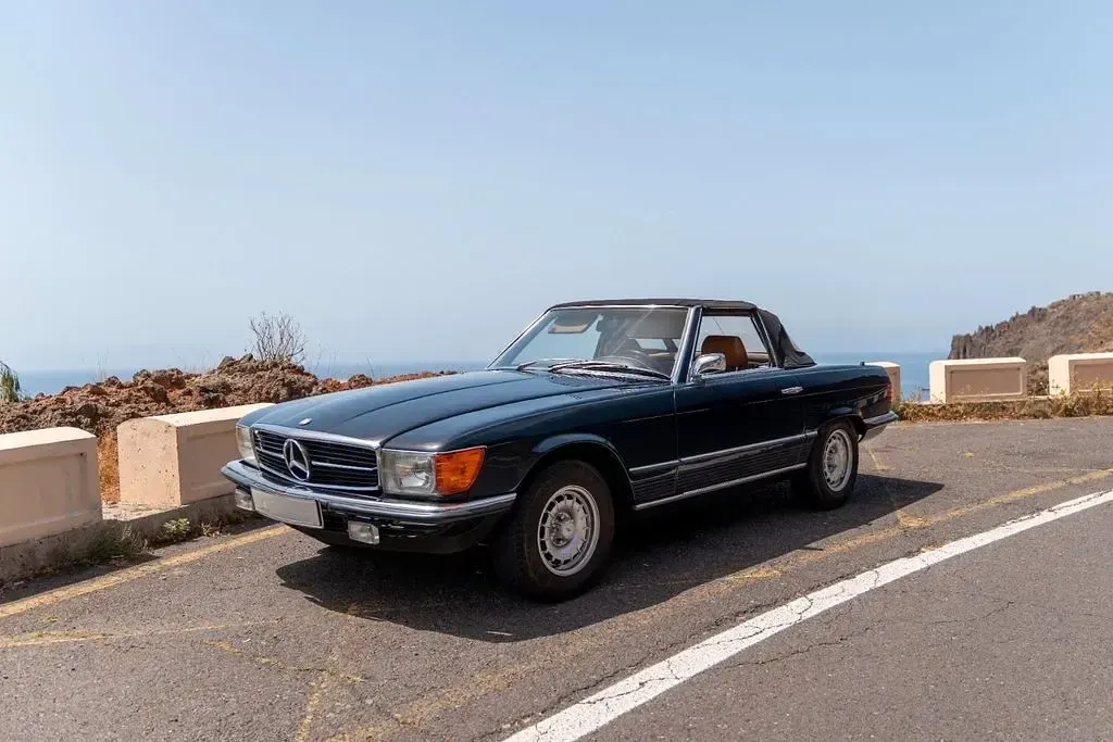 Gebraucht Mercedes 450 1975 Blau Cabrio