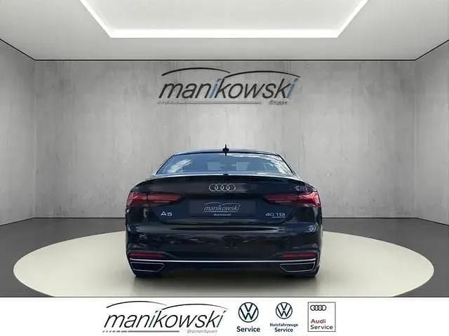 Second-hand Audi A5 Advanced 190 CP (139 kW) 2020 Negru Coupe