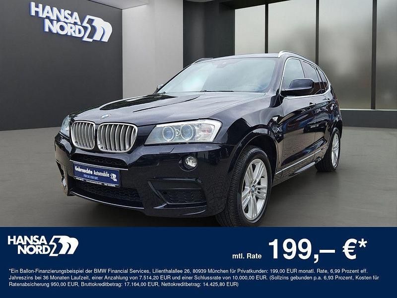 Schwarz Gebraucht 2014 BMW X3 Performance SUV | 20.990 € (Fairer Preis) - Bild 1/4