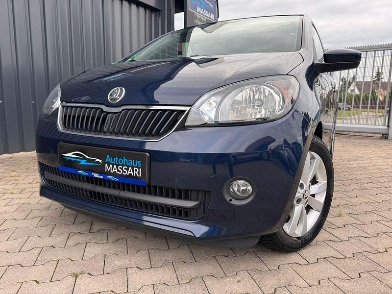 Blau Gebraucht 2014 Skoda Citigo Elegance Kleinwagen | 8.690 € (Etwas zu teuer) - Bild 1/4
