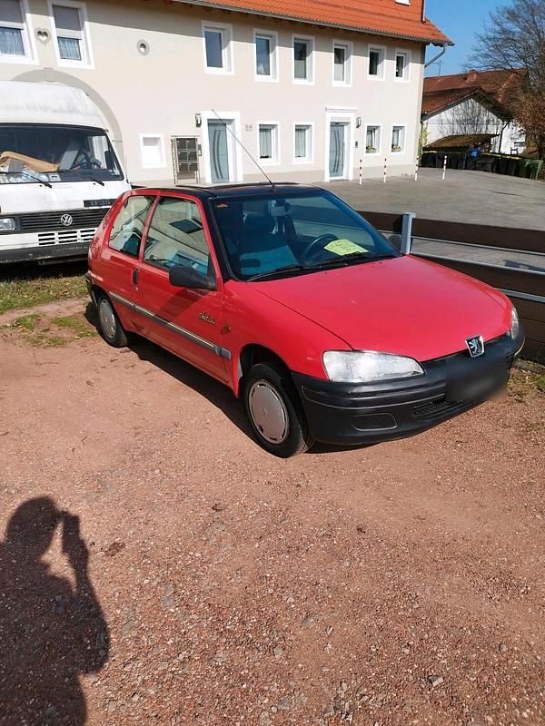 Gebraucht Peugeot 106 1998 Rot Kleinwagen