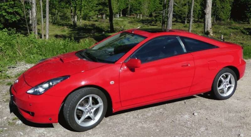 Rot Gebraucht 2003 Toyota Celica Coupé | 5.800 € (Superpreis) - Bild 1/4