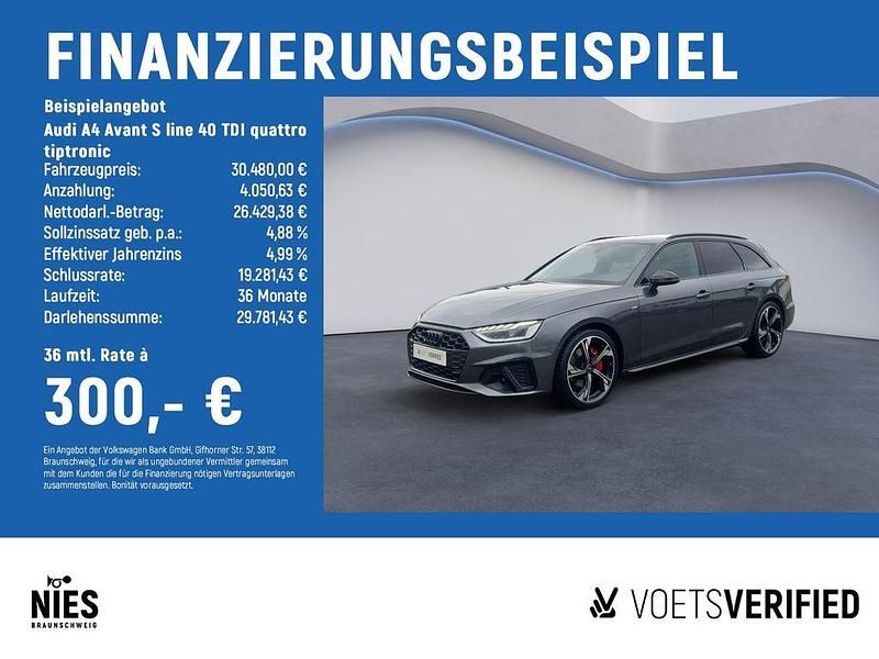 Gebraucht Audi A4 S-Line 204 PS (150 kW) 2023 Grau Kombi