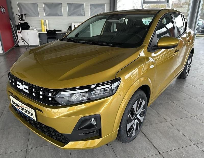 Neu Dacia Sandero Expression 101 PS (74 kW) 2026 Gelb Limousine