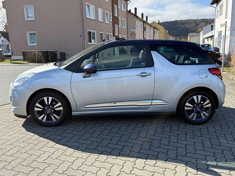 Second-hand Citroën DS3 Cabriolet So Chic 82 CP (60 kW) 2014 Gri Cabrio