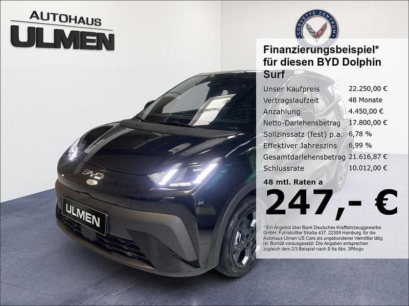 Gebraucht BYD Dolphin Surf Comfort 114 kW (156 PS) 2025 Schwarz Kleinwagen
