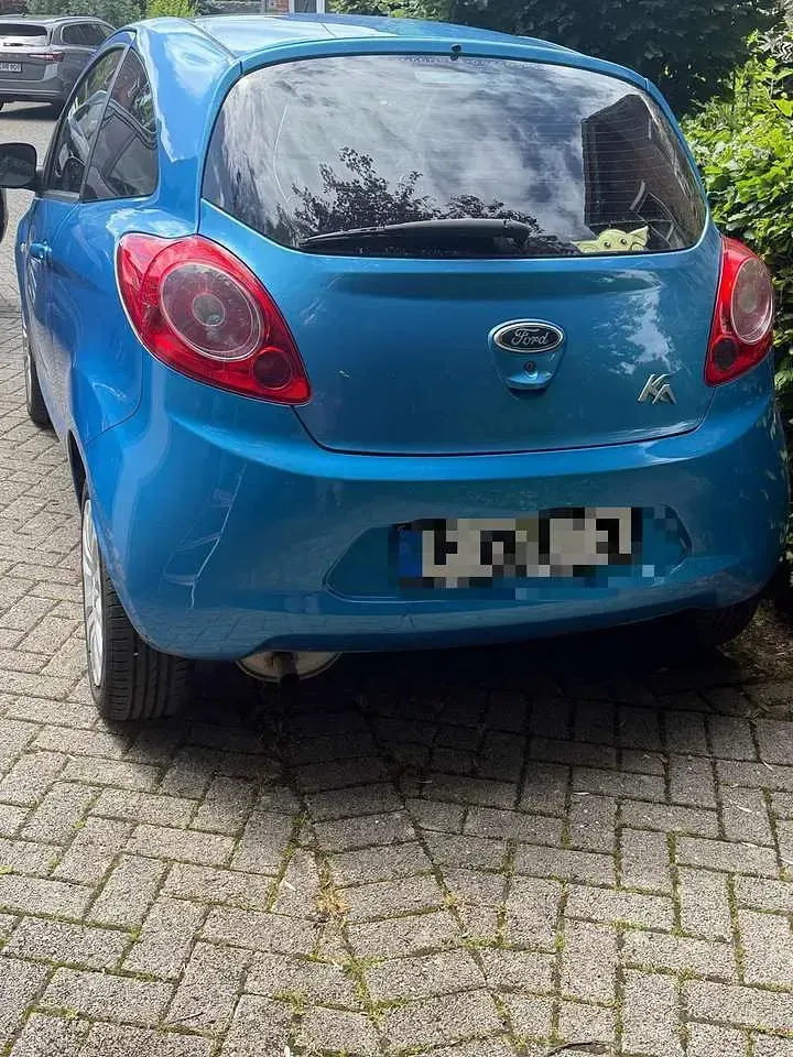 Gebraucht Ford Ka Titanium 69 PS (50 kW) 2009 Blau Kleinwagen