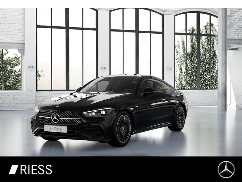 Metalliclack obsidianschwarz Gebraucht 2024 Mercedes CLE300 Coupé | 62.740 € - Bild 1/4