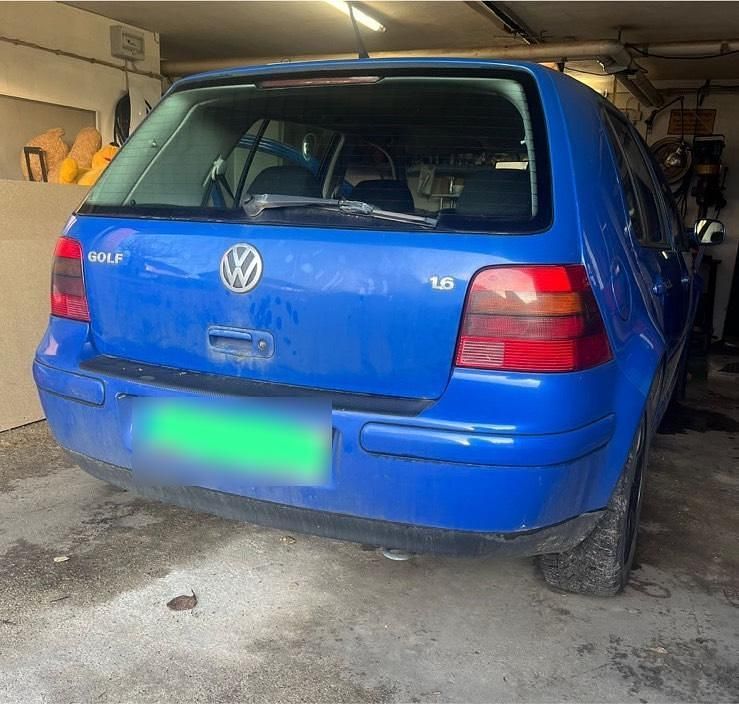 Gebraucht VW Golf IV 101 PS (74 kW) 1999 Blau Kleinwagen