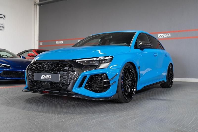 Second-hand Audi RS3 Performance 500 CP (367 kW) 2021 Albastru Berlinǎ