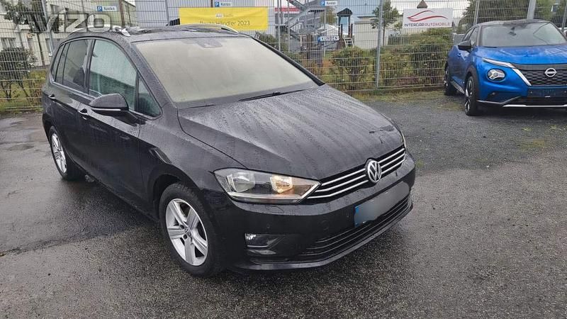 Schwarz Gebraucht 2016 VW Golf Sportsvan Comfortline Van / Kleinbus | 9.999 € (Fairer Preis) - Bild 1/2