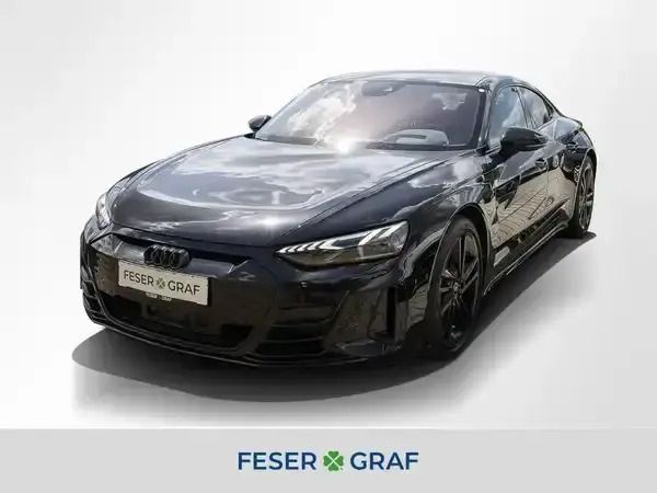 Mythosschwarz metallic Gebraucht 2024 Audi RS e-tron GT Ambiente Limousine | 96.880 € (Teuer) - Bild 1/4