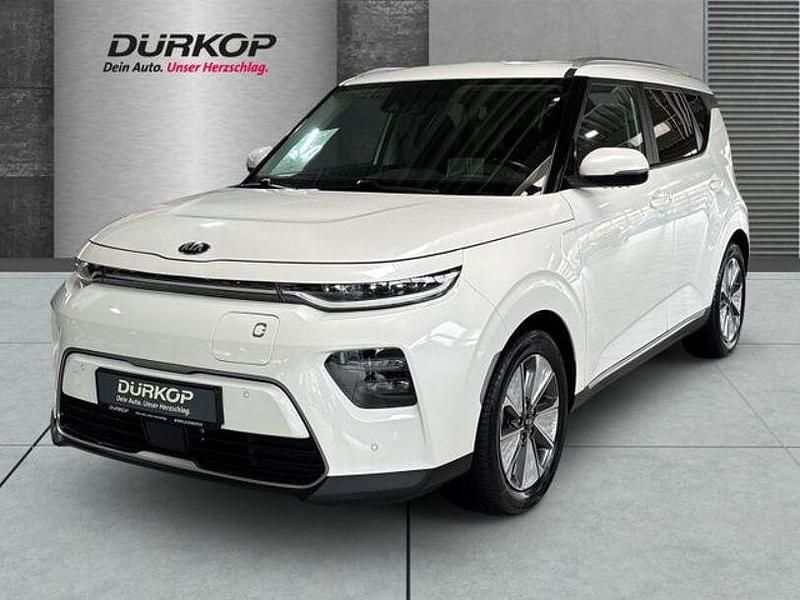 Weiß Gebraucht 2021 Kia Soul EV 3 SUV | 17.450 € (Teuer) - Bild 1/4
