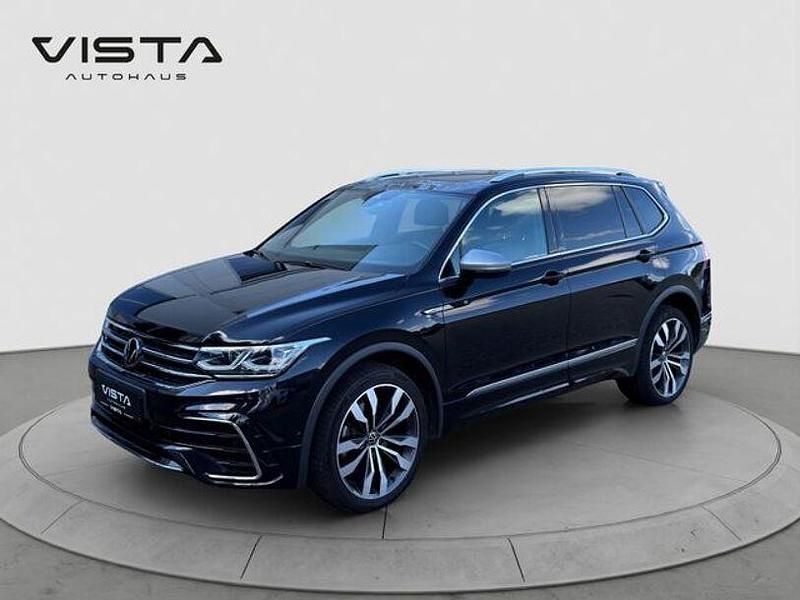 Deep black perleffekt Gebraucht 2022 VW Tiguan Allspace R-line SUV | 28.900 € (Superpreis) - Bild 1/4