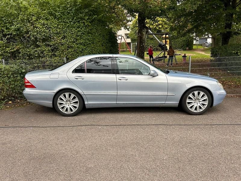 Usata Mercedes S320 224 CV (164 kW) 2001 Blu Berlina