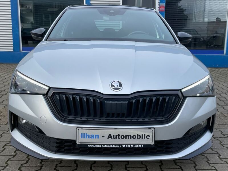 Gebraucht Skoda Scala Monte Carlo 110 PS (80 kW) 2022 Brilliantsilber metallic Kleinwagen