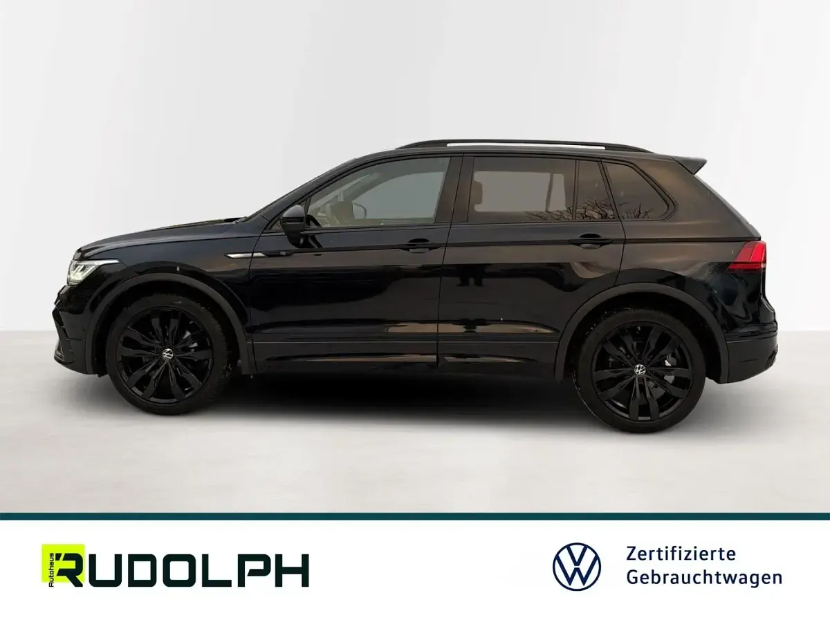 Gebraucht VW Tiguan R-line 190 PS (139 kW) 2020 Schwarz SUV