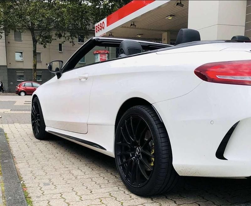 Gebraucht 2018 Mercedes C200 AMG line Cabrio | 26.900 € (Fairer Preis) - Bild 1/4