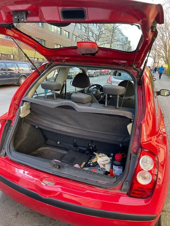 Gebraucht Nissan Micra 65 PS (47 kW) 2005 Rot Kleinwagen
