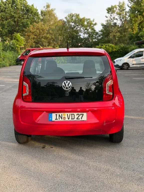 Gebraucht VW up! move up! 60 PS (44 kW) 2012 Rot Kleinwagen