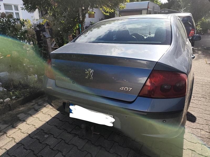 Blau Gebraucht 2007 Peugeot 407 Limousine | 1.250 € (Superpreis) - Bild 1/4
