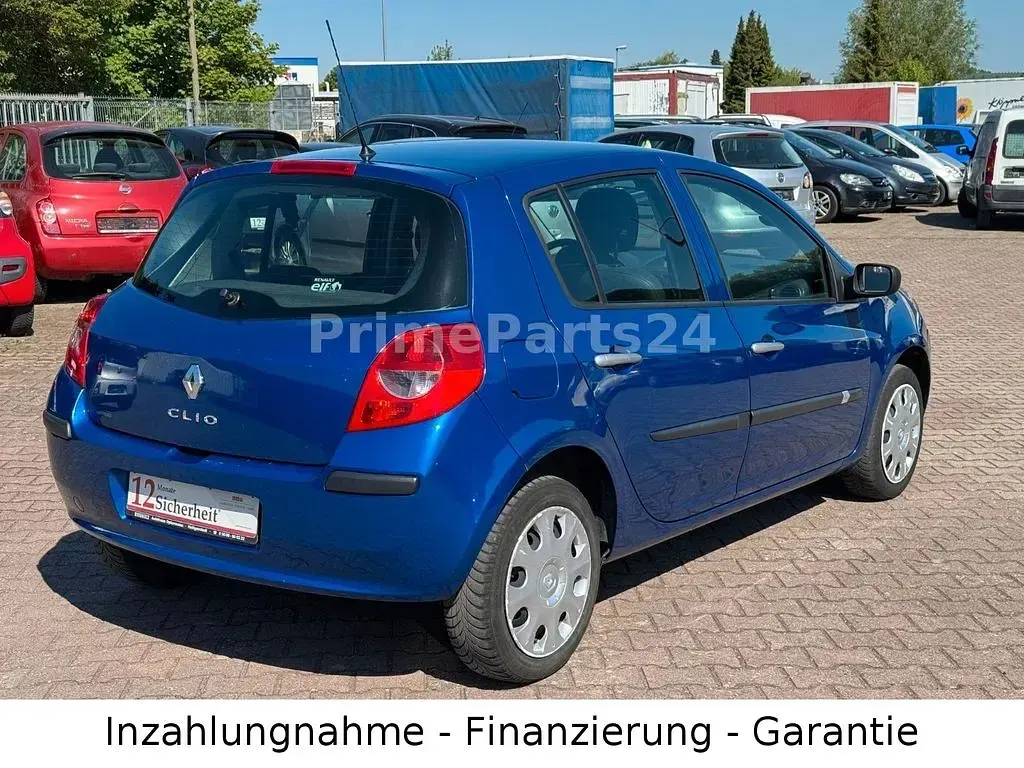 Occasion Renault Clio III Extreme 75 ch (55 kW) 2009 Bleue Berline