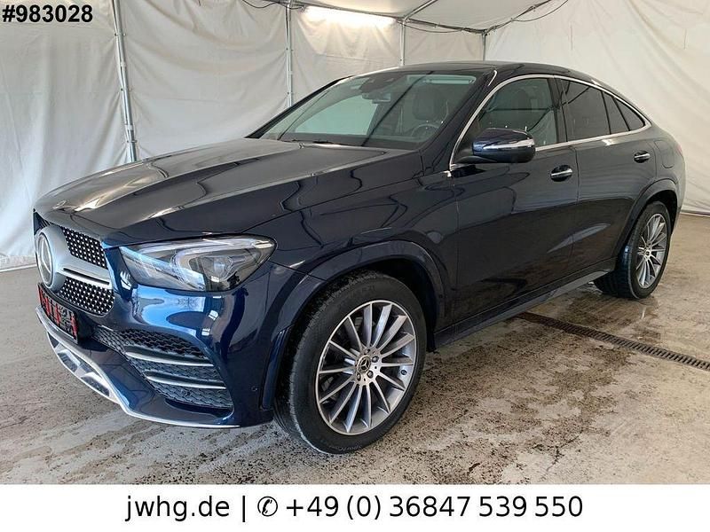 Blau Gebraucht 2022 Mercedes GLE350 AMG Coupé | 58.950 € (Guter Preis) - Bild 1/4