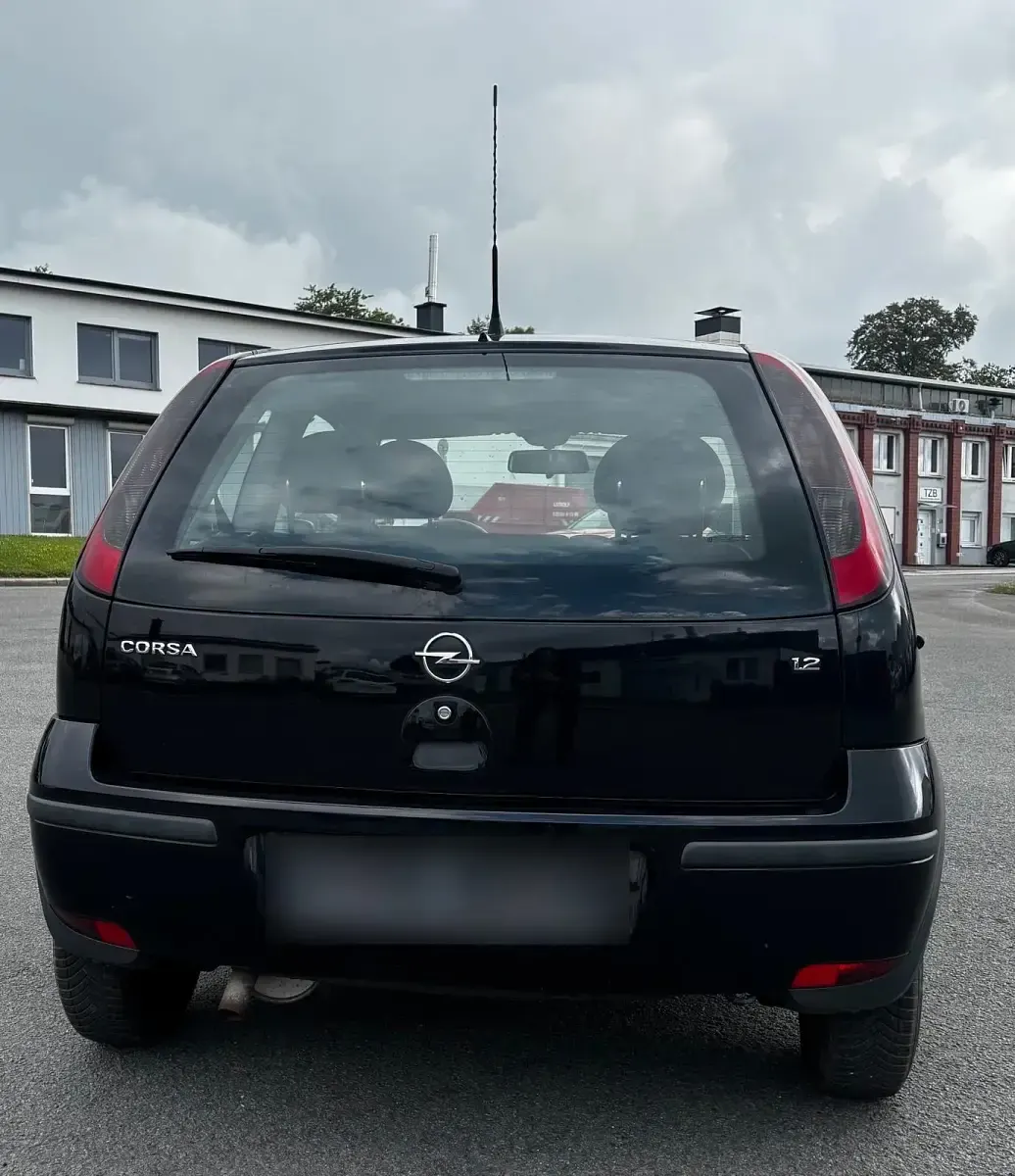 Gebraucht Opel Corsa Njoy 75 PS (55 kW) 2004 Schwarz Kleinwagen