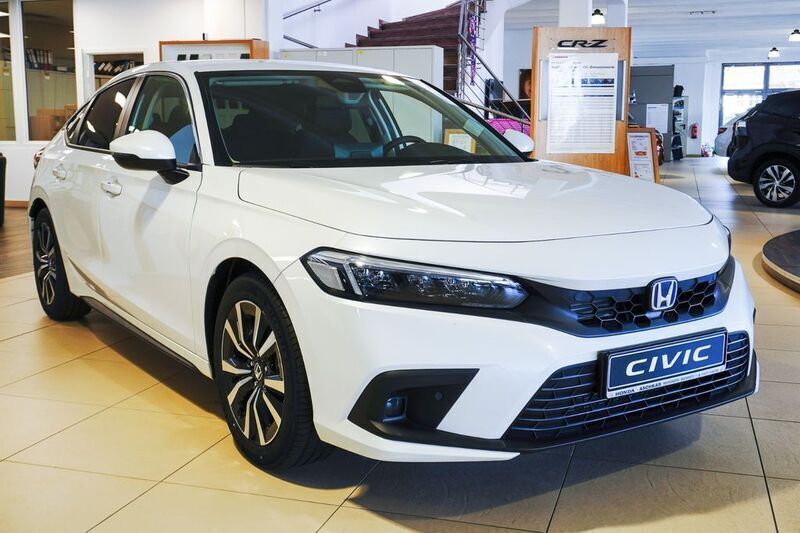 Weiß Neu 2025 Honda Civic Elegance Limousine | 32.770 € (Superpreis) - Bild 1/4