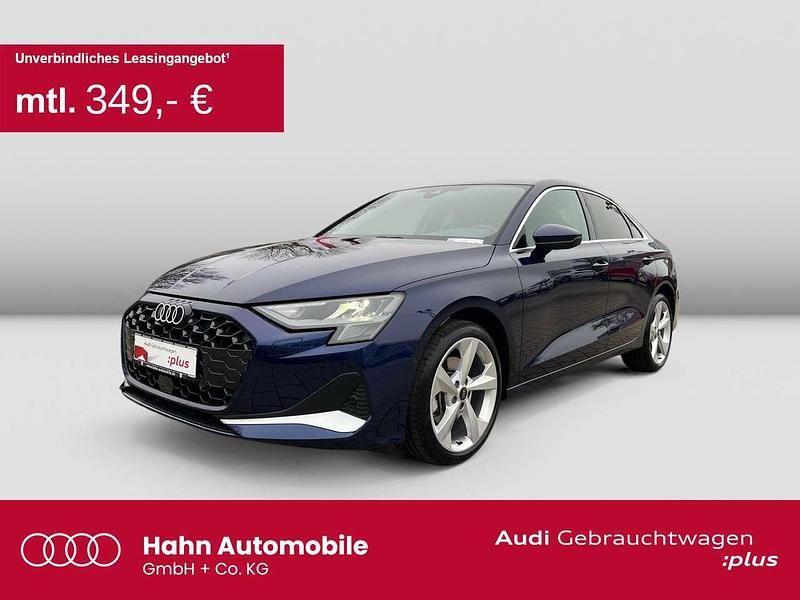 Blau Gebraucht 2025 Audi A3 Advanced Limousine | 35.930 € (Fairer Preis) - Bild 1/3