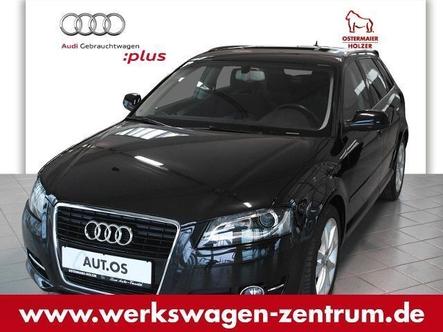 Gebraucht Audi A3 Sportback Ambition 140 PS (102 kW) 2012 Schwarz metallic Kleinwagen