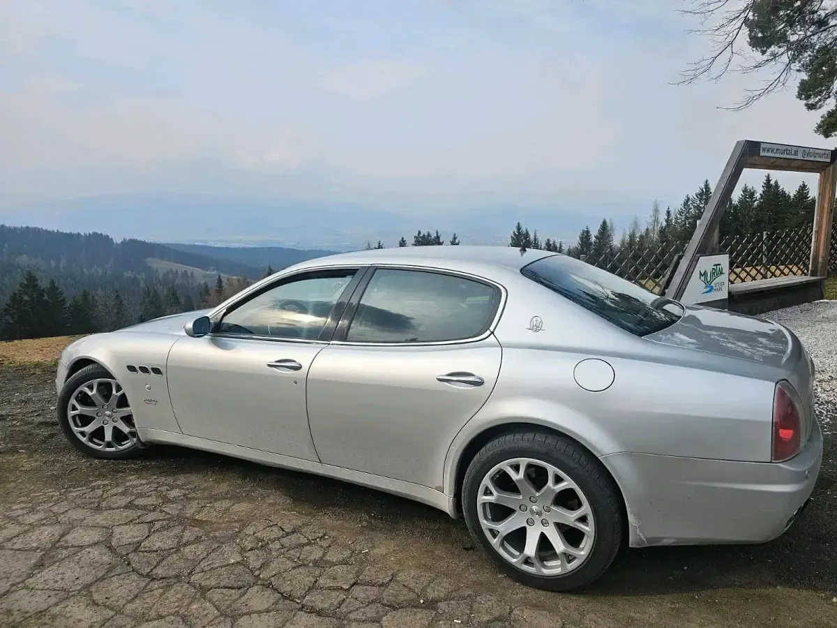 Gebraucht Maserati Quattroporte 402 PS (295 kW) 2005 Silber Limousine