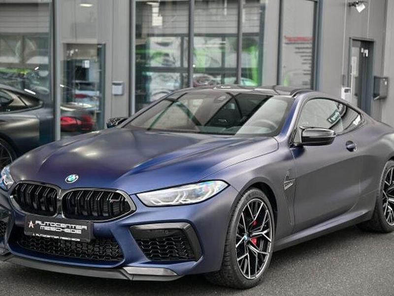 Gebraucht BMW M8 Competition Edition 625 PS (459 kW) 2023 Frozen tanzanite blue matt Coupé
