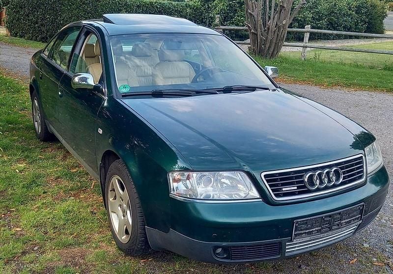 Grün Gebraucht 1998 Audi A6 Limousine | 1.350 € (Superpreis) - Bild 1/4