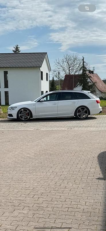 Weiß Gebraucht 2013 Audi A6 S-Line Kombi | 14.499 € (Fairer Preis) - Bild 1/4