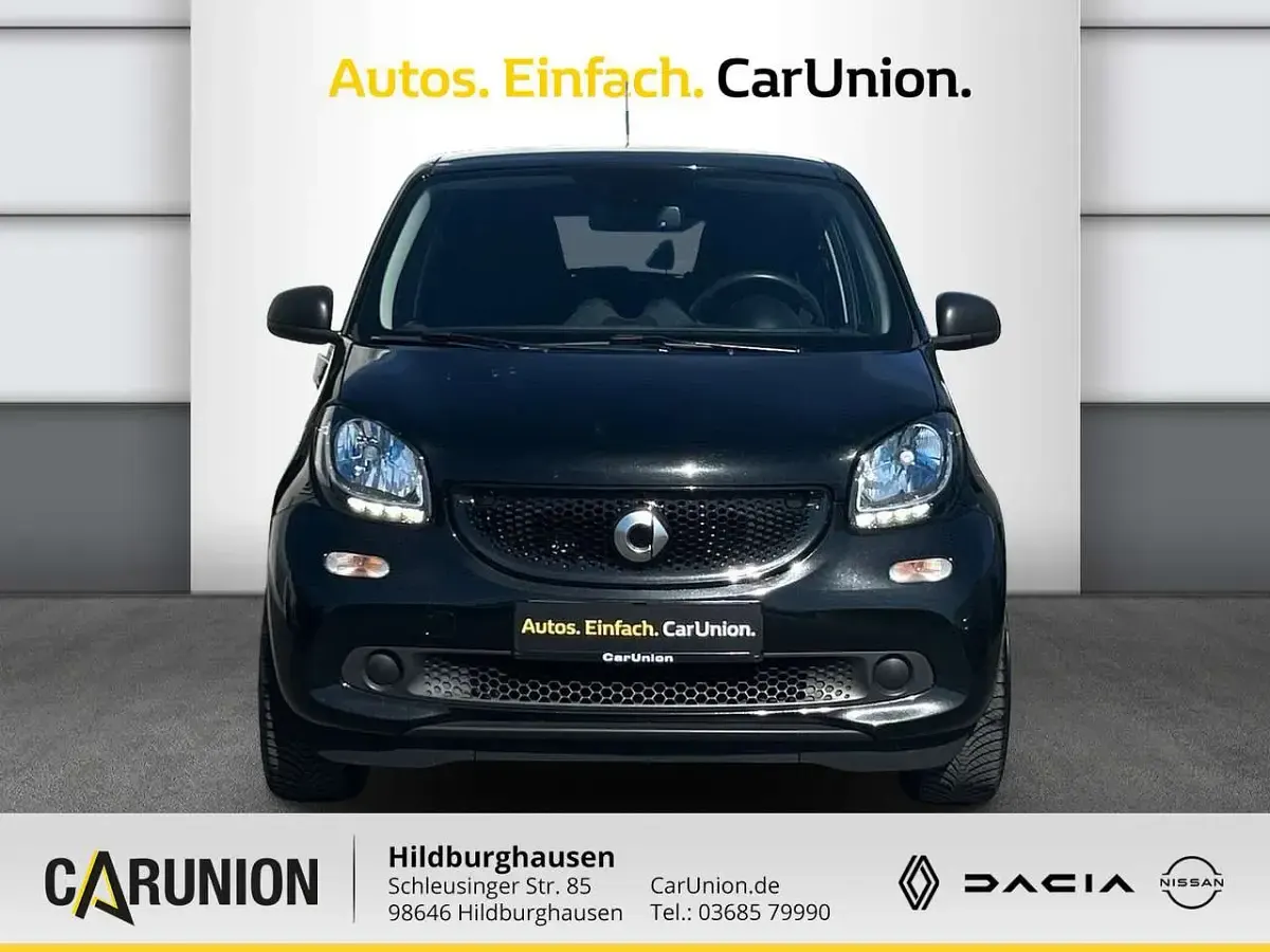 Gebraucht Smart ForFour Passion 90 PS (66 kW) 2019 Schwarz Kleinwagen