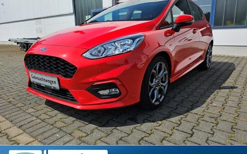 Rot Gebraucht 2020 Ford Fiesta ST-Line Kleinwagen | 16.490 € (Fairer Preis) - Bild 1/4