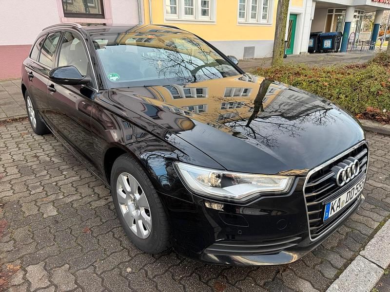 Schwarz Gebraucht 2013 Audi A6 S-Line Kombi | 9.990 € (Superpreis) - Bild 1/4